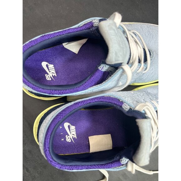 RARE Nike Air Max Janoski 2 SB Light Armory Blue Skateboarding Shoes Size 9 - Picture 8 of 9